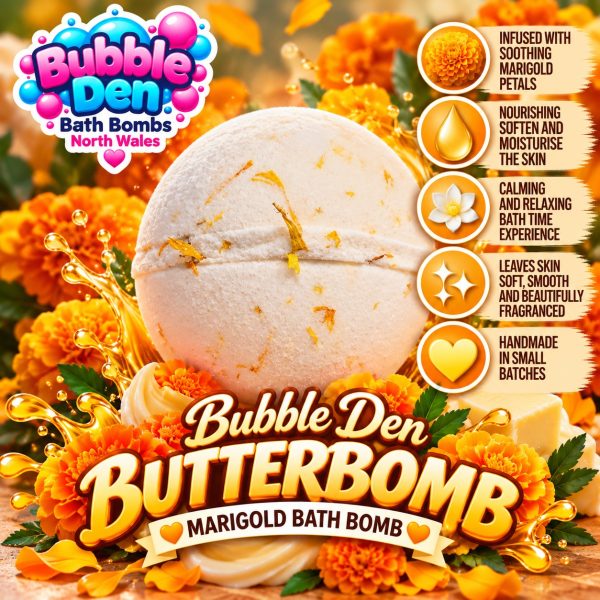 BUTTERBOMB  MARIGOLD BATH BOMB
