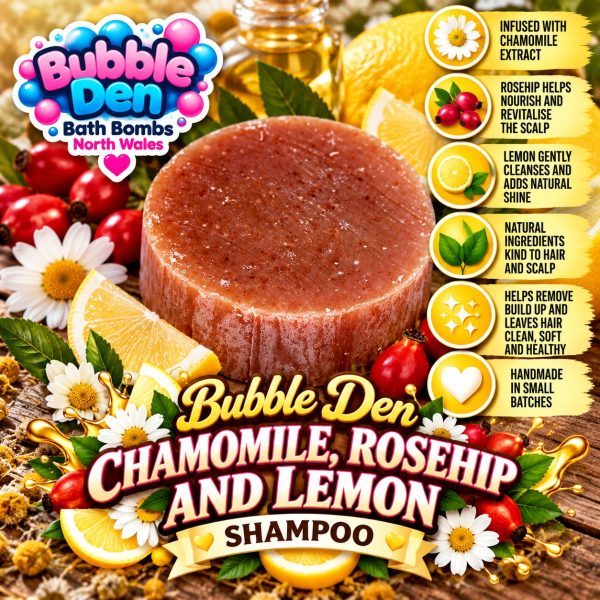 CHAMOMILE ROSEHIP AND LEMON SHAMPOO