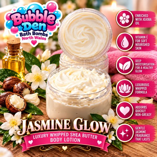 JASMINE GLOW LUXURY WHIPPED SHEA BUTTER BODY LOTION