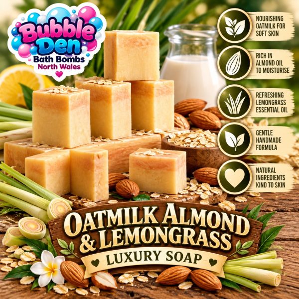 OATMILK ALMOND & LEMONGRASS SOAP