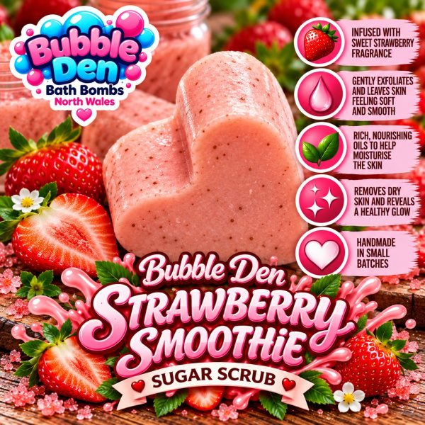 STRAWBERRY SMOOTHIE SUGAR SCRUB