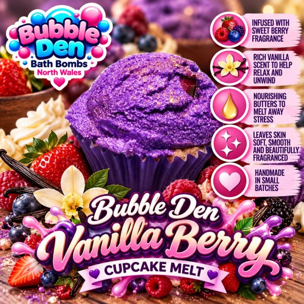 VANILLA BERRY CUPCAKE MELT