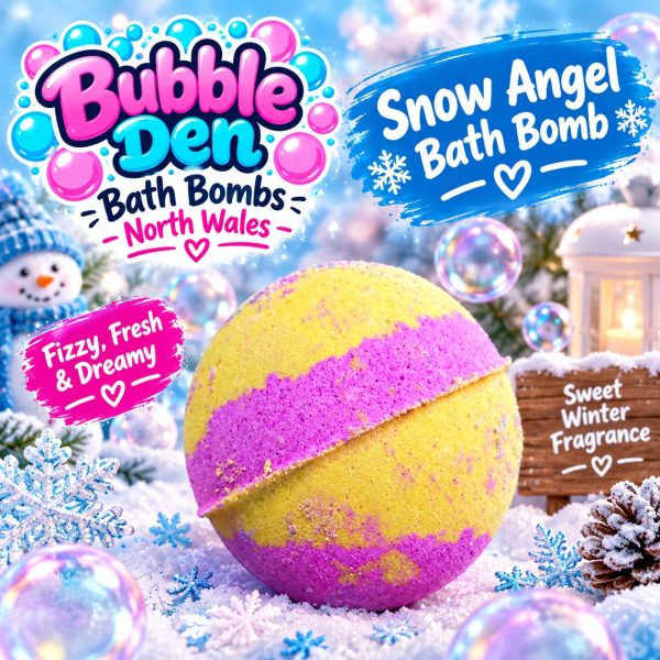 SNOW ANGEL BATH BOMB