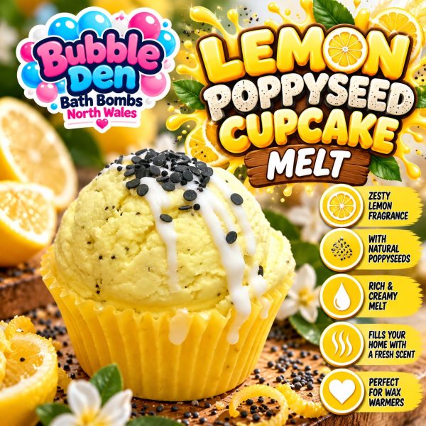 LEMON POPPYSEED CUPCAKE MELT