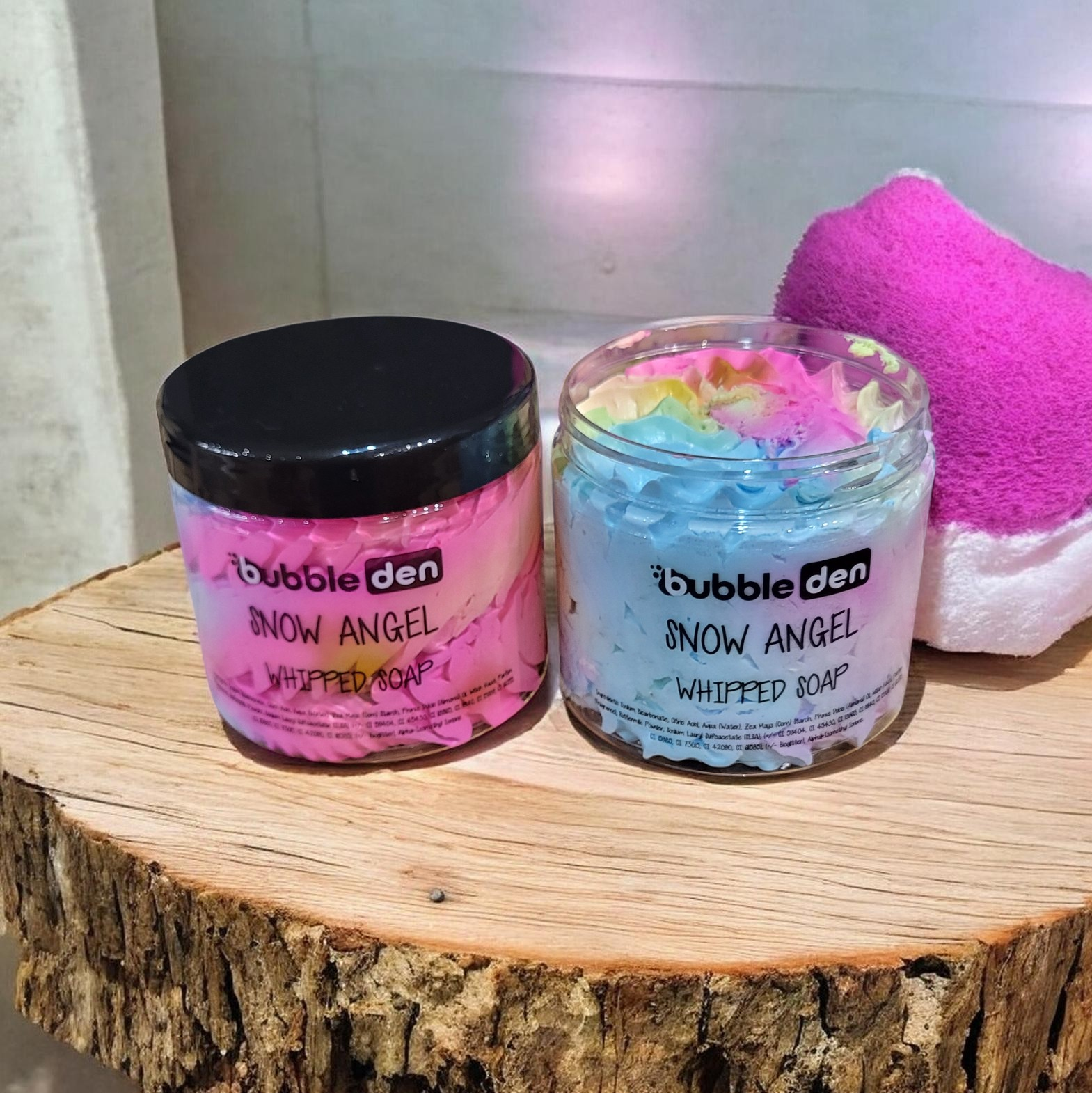 SNOW ANGEL WHIPPED SOAP