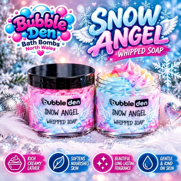 SNOW ANGEL WHIPPED SOAP