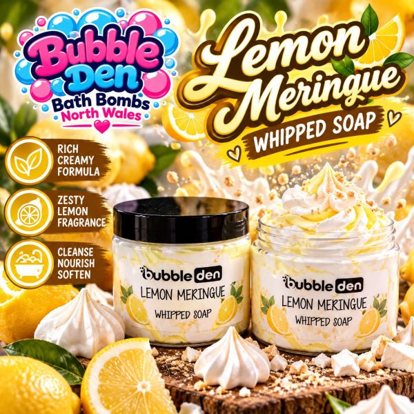 LEMON MERINGUE WHIPPED SOAP
