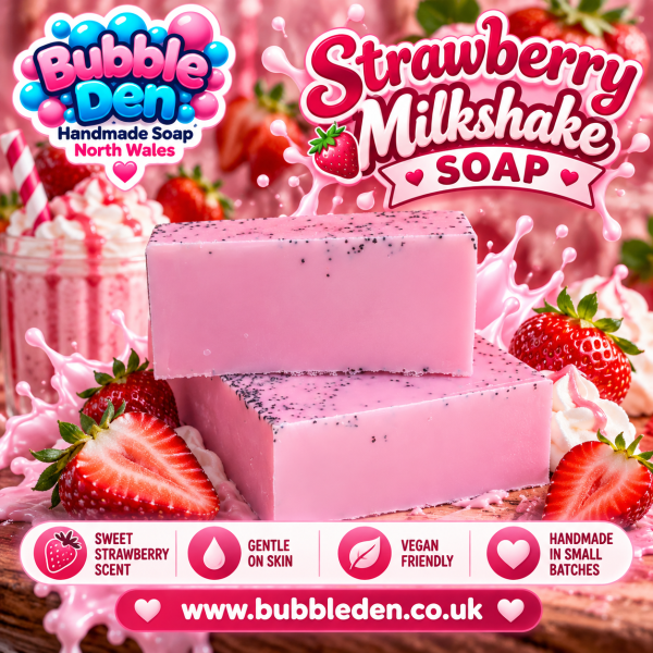 STRAWBERRY MILKSHAKE SOAP